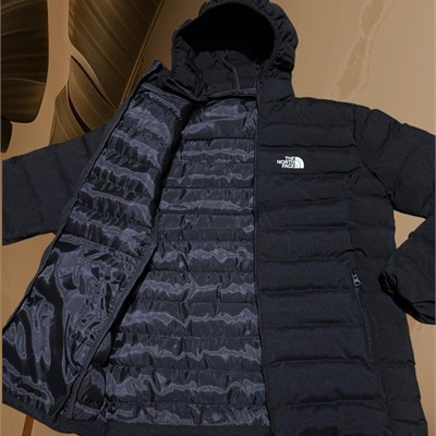 Hooded Diamond Quilted Puffer Jacket